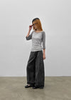 (UNISEX) Remnant Pigment Wide Cargo Pants