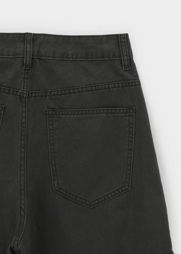 (UNISEX) Remnant Pigment Wide Cargo Pants