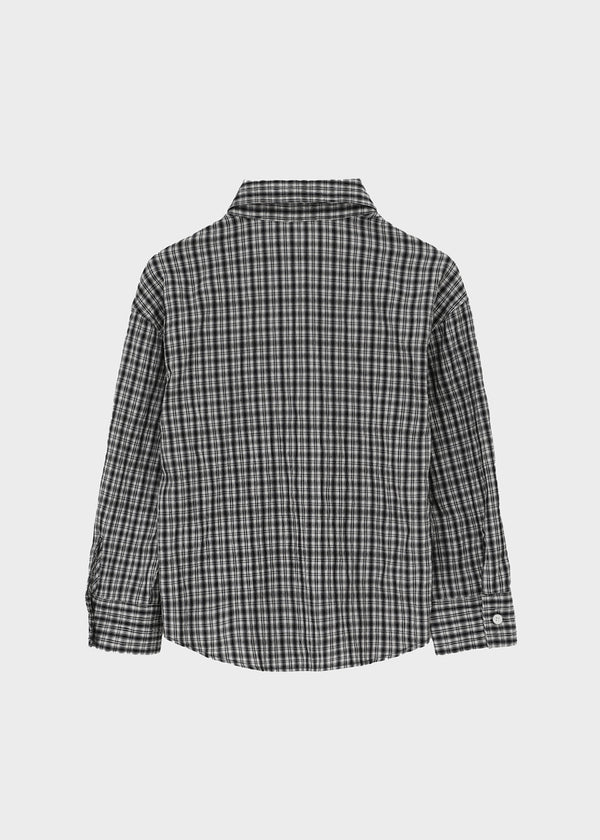Unveil Check 3/4 Sleeve Shirt
