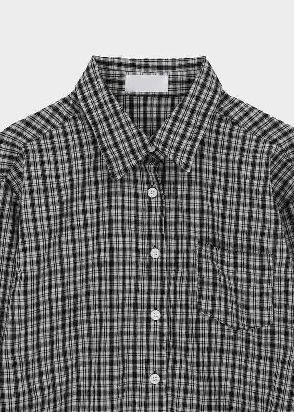 Unveil Check 3/4 Sleeve Shirt