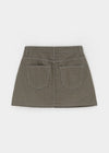 Decoy striped miniskirt