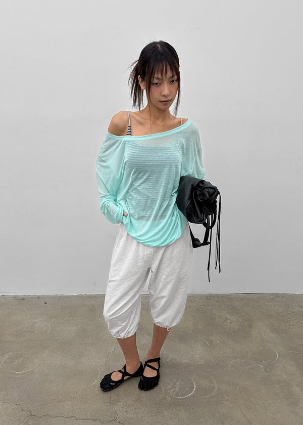 [MADE] Tart Off-Shoulder Summer Long Sleeve T-shirt