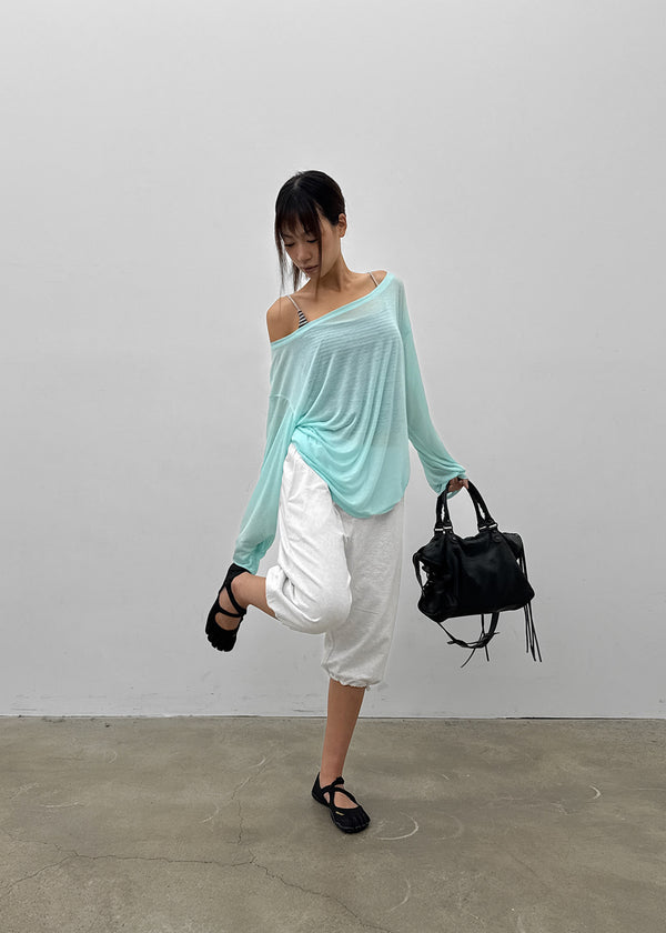 [MADE] Tart Off-Shoulder Summer Long Sleeve T-shirt