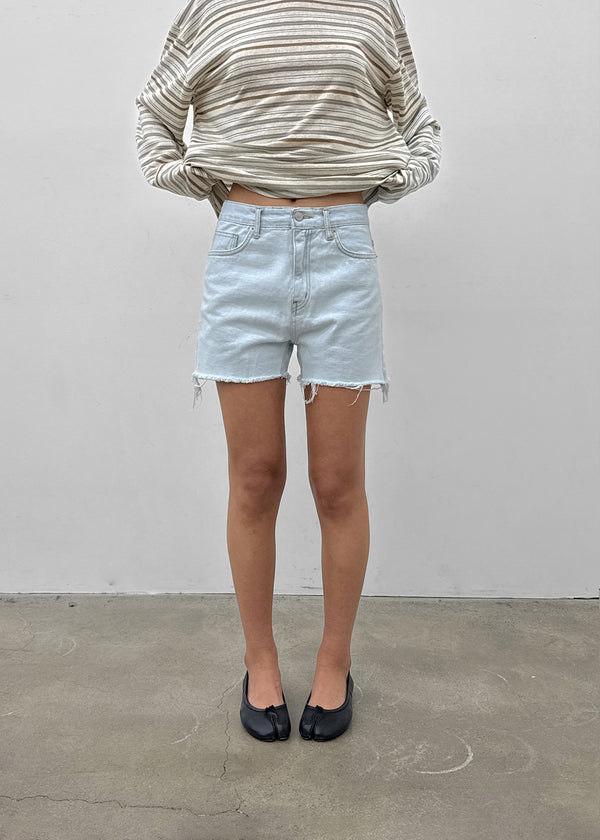 Meiren Cut-off Denim Shorts
