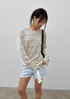 Boen Striped Summer Long Sleeve Tee