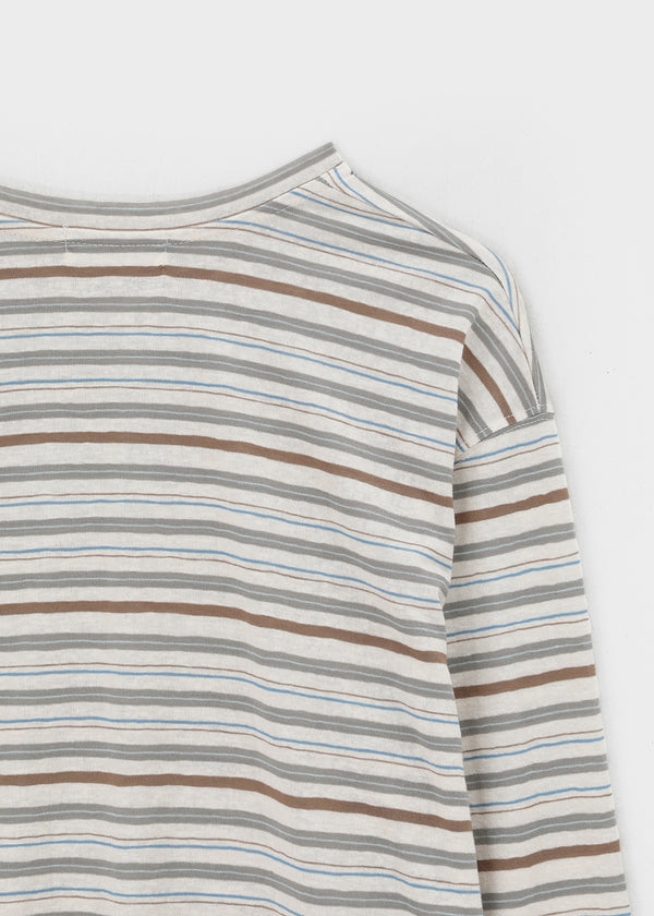 Boen Striped Summer Long Sleeve Tee
