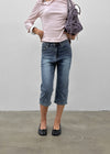 Brenti Denim Capri Pants