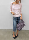 Brenti Denim Capri Pants