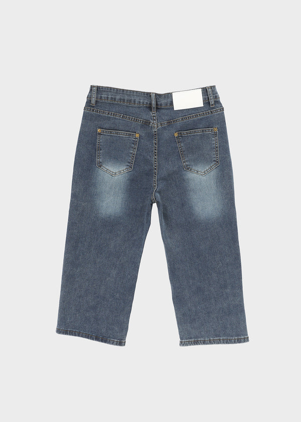 Brenti Denim Capri Pants