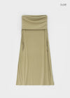 Arbel Shirred Long Skirt
