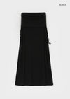 Arbel Shirred Long Skirt