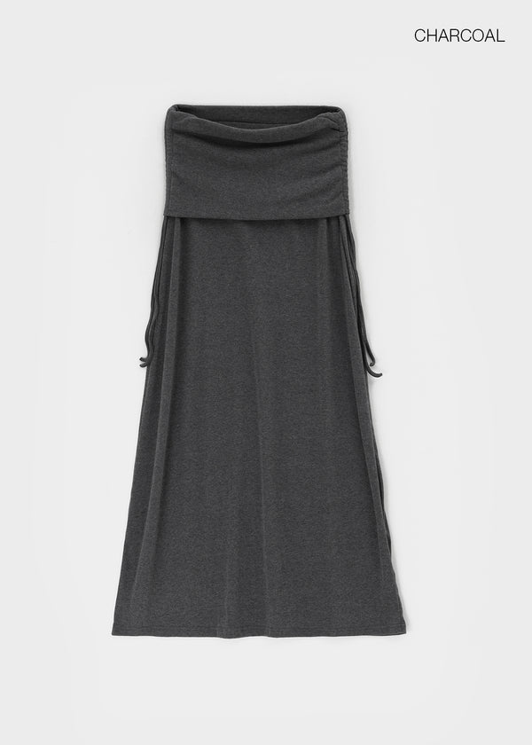 Arbel Shirred Long Skirt