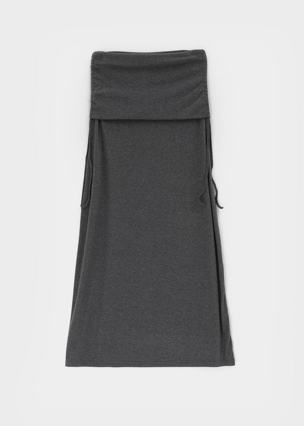 Arbel Shirred Long Skirt