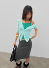 Bern V-neck Summer Knit Cardigan