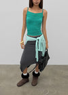 Cairn Poway asymmetrical sleeveless top