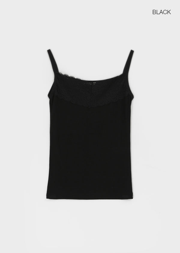 Noir Lace Sleeveless