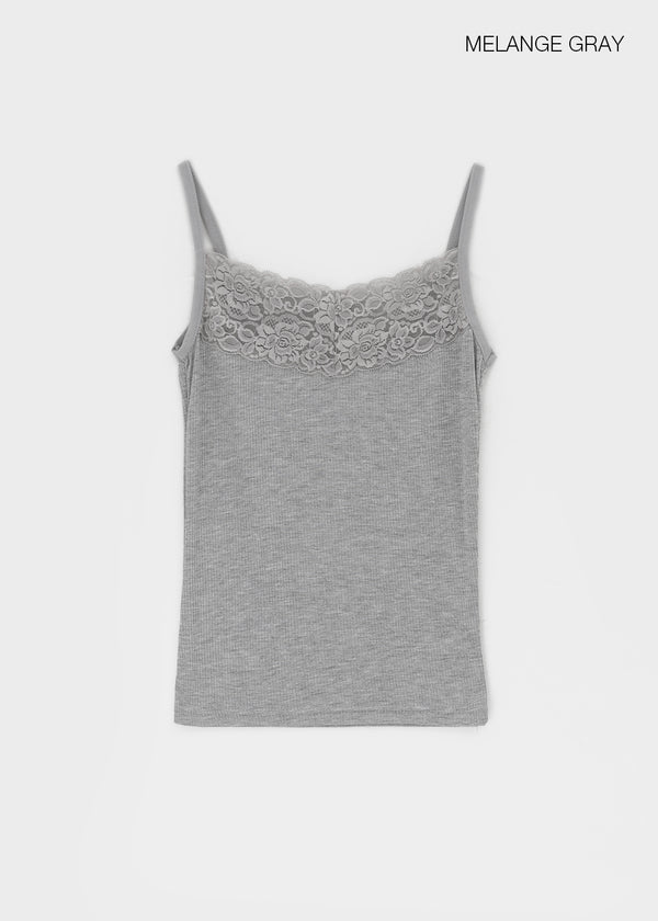 Noir Lace Sleeveless