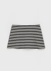 Dav striped mini skirt pants