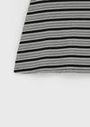 Dav striped mini skirt pants