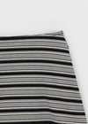 Dav striped mini skirt pants