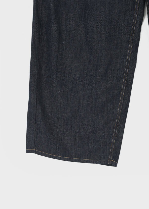 Bran back pocket balloon wide pants