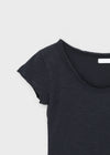 Levien Cut-out U-Neck Short Sleeve T-shirt