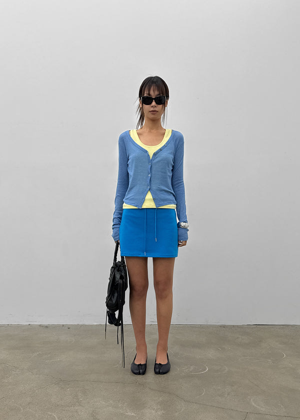 Daen Pendant Folding Miniskirt