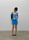 Daen Pendant Folding Miniskirt