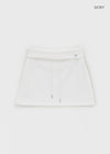 Daen Pendant Folding Miniskirt