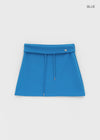Daen Pendant Folding Miniskirt