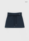 Daen Pendant Folding Miniskirt