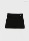 Daen Pendant Folding Miniskirt