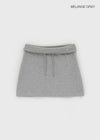 Daen Pendant Folding Miniskirt