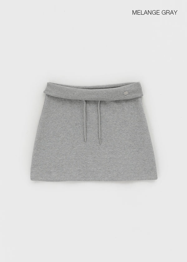 Daen Pendant Folding Miniskirt