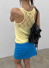 Moev Lace Mango Sleeveless