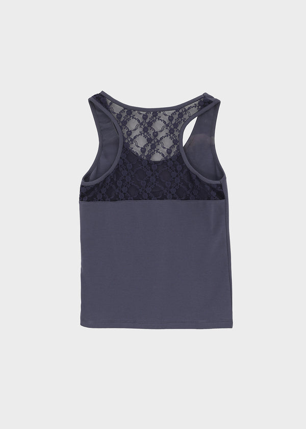 Moev Lace Mango Sleeveless