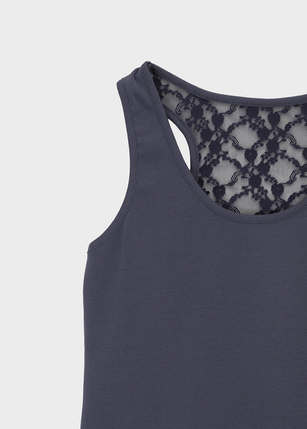 Moev Lace Mango Sleeveless