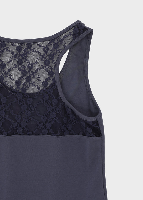 Moev Lace Mango Sleeveless