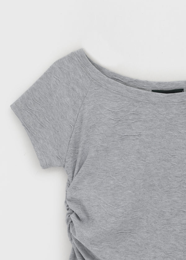 Soa Jacquard Strap Short Sleeve T-shirt