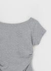 Soa Jacquard Strap Short Sleeve T-shirt