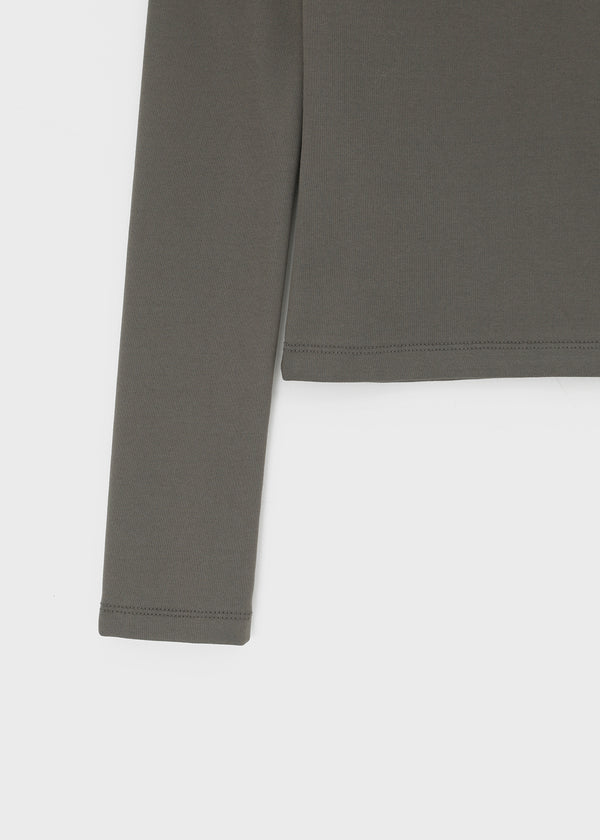 [B-BASIC] Tension Standard Boat Neck Long Sleeve Tee (3 SIZE)