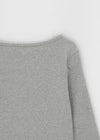 [B-BASIC] Tension Standard Boat Neck 3/4 Sleeve Cardigan (2 SIZE)