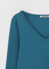[B-BASIC] Tension Standard V-Neck Long Sleeve T-Shirt (3 SIZE)