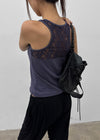 Moev Lace Mango Sleeveless