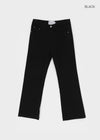 (UNISEX) Tab Semi-Bootcut Wide Pants