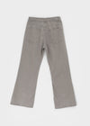 (UNISEX) Tab Semi-Bootcut Wide Pants