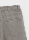 (UNISEX) Tab Semi-Bootcut Wide Pants
