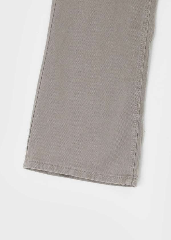 (UNISEX) Tab Semi-Bootcut Wide Pants
