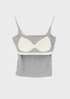 Le Square Basic Sleeveless (Built-in Cup)