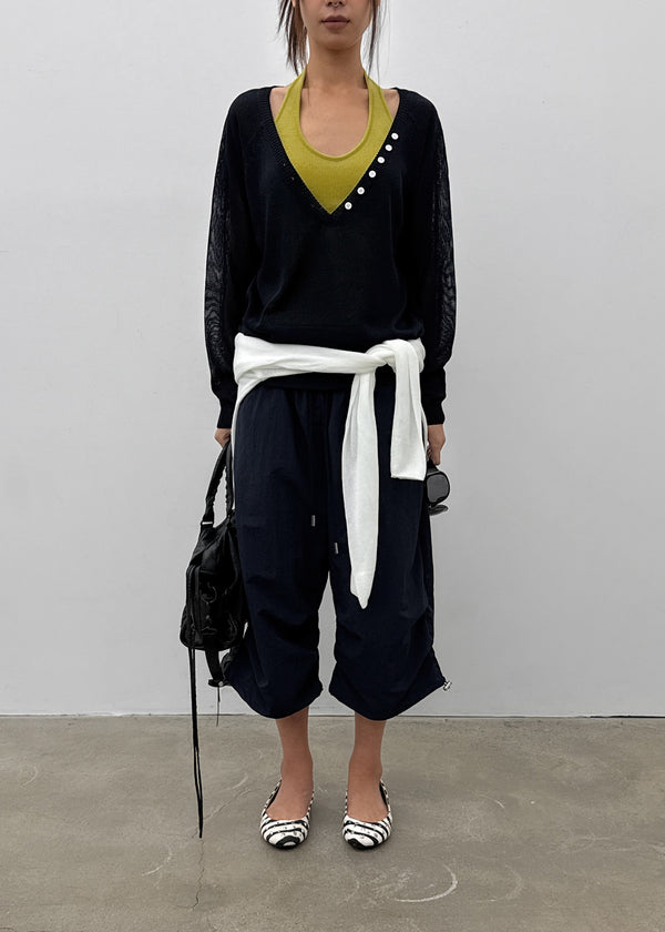 Pablen Deep V-neck Summer Knit
